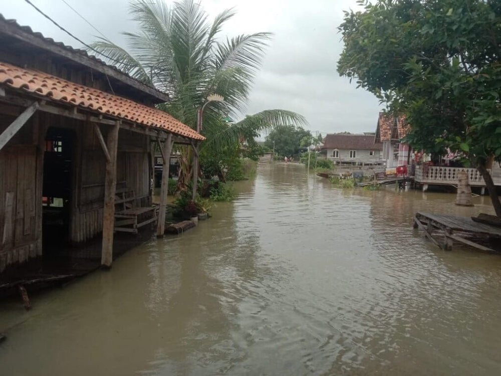 3 Rumah Warga di Menggala Terendam Banjir