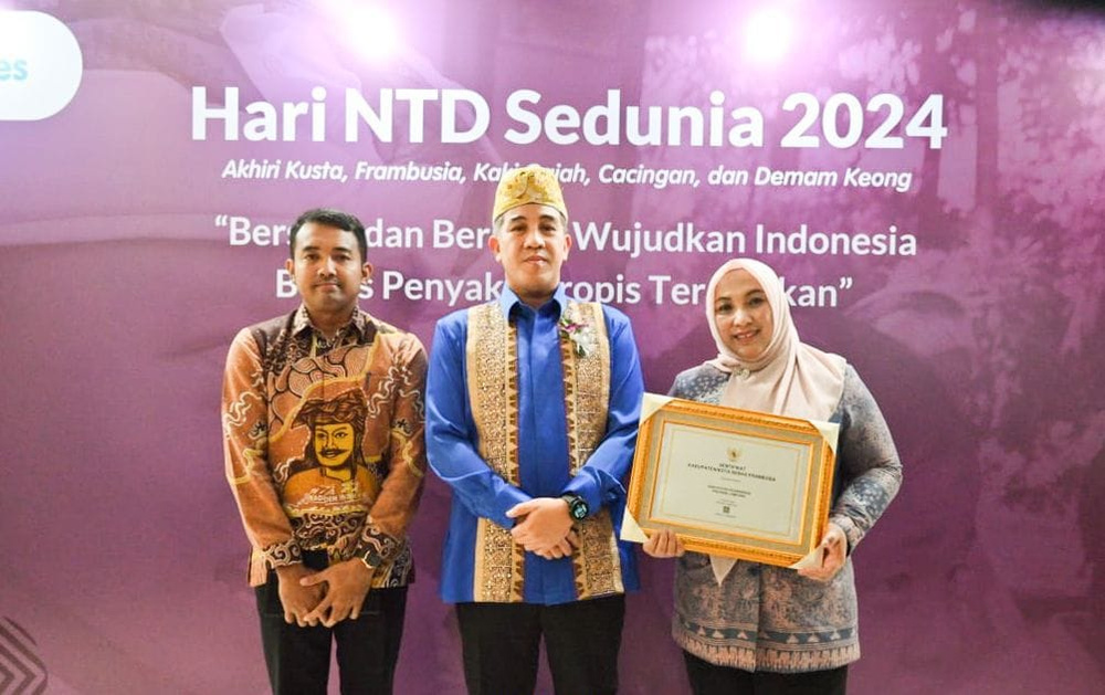 Kemenkes RI Nyatakan Pesawaran Bebas Frambusia 
