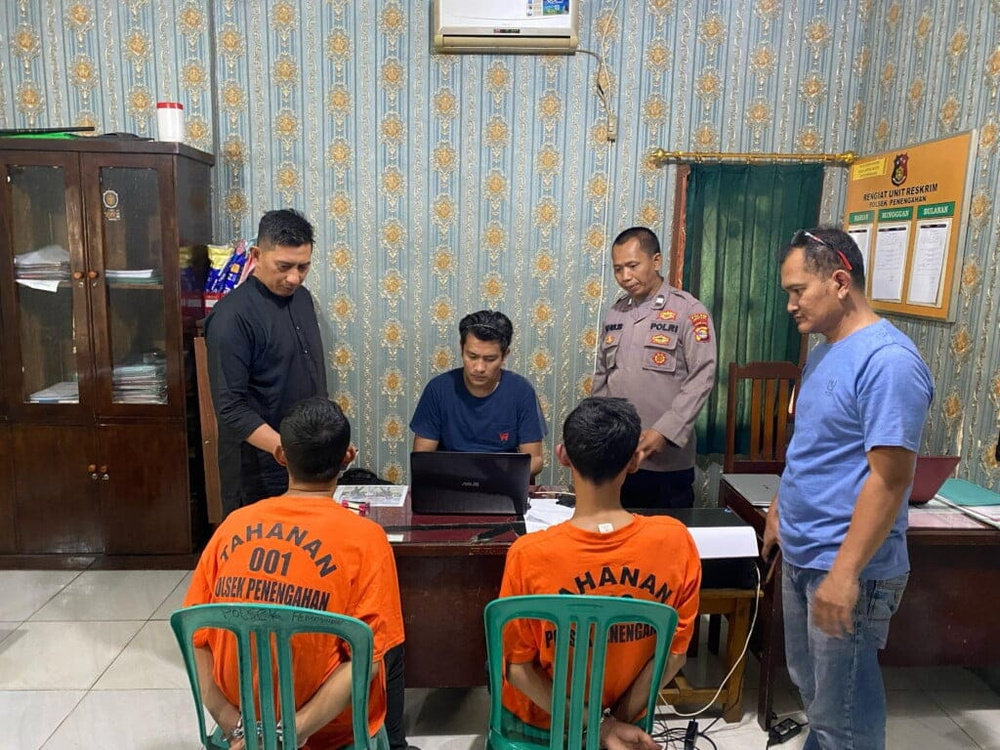 Dua Pemuda Penyalahguna Sabu-sabu di Bakauheni Digerebek Polisi